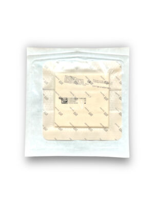 Lohmann & Rauscher Suprasorb P Sensitive Border 5 Katmanlı Silikon Temaslı Yapışkan Kenarlı Köpük Yara Örtüsü 12,5 x 12,5 cm - Ref 139062 - 1 Adet