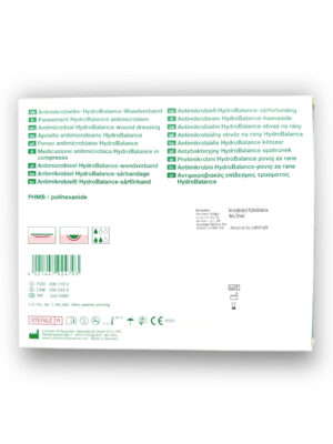 Lohmann & Rauscher Suprasorb X + PHMB Antimikrobiyal HydroBalance Yara Örtüsü 9 x 9 Cm Kare - Ref 20541 - 1 Adet - Görsel 4