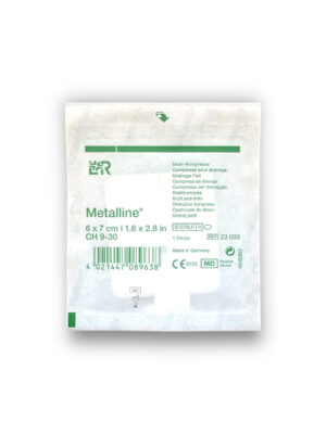 Lohmann & Rauscher Metalline Steril Trakeostomi Kanül Pedi 6 x 7 cm - Ref 23093 - 50 Adet (1 Kutu) - Görsel 4